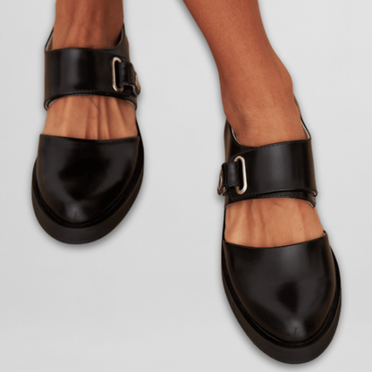 Antonietta - Scarpe Mary Jane classiche con fibbia regolabile