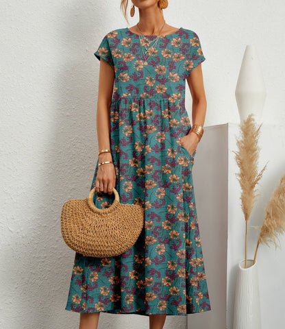 Deborah | Abito floreale elegante