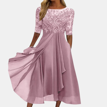 Rhonda | Abito elegante in pizzo