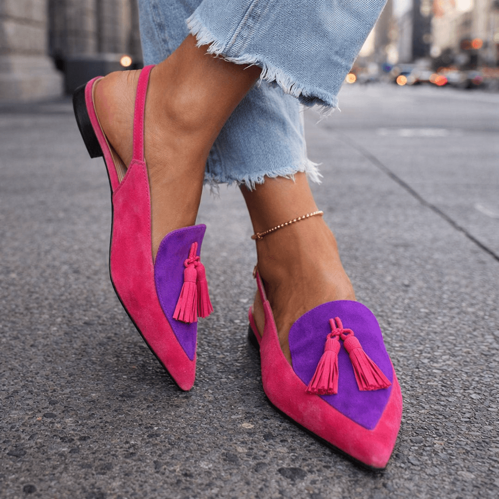Elena | Sandali con cinturini e frange