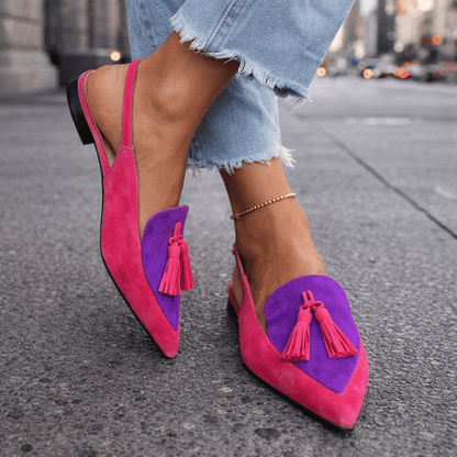 Elena | Sandali con cinturini e frange