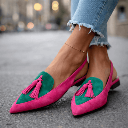 Elena | Sandali con cinturini e frange