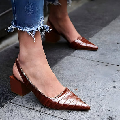 Graziella - Scarpe con tacco a punta larga